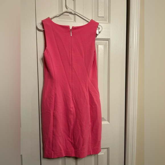 Lily Pulitzer Pink Gold Soutache Embroidery Embellished Janice Shift Dress M - Picture 4 of 5